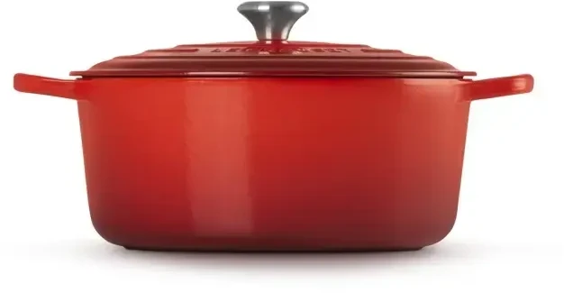 Le Creuset ketaus puodas apvalus Ø34cm / 12L raudonas