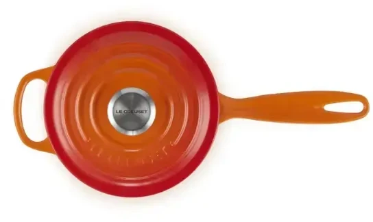 Le Creuset Cast iron sauce pan Ø16cm / 1.5L oranžinis
