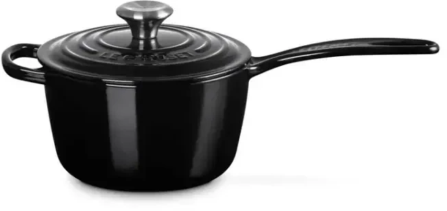 Le Creuset Cast iron sauce pan Ø16cm / 1.5L juodas