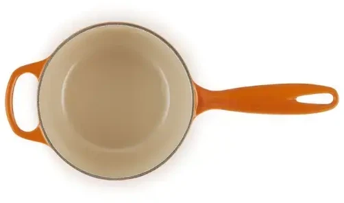 Le Creuset Cast iron sauce pan Ø16cm / 1.5L oranžinis