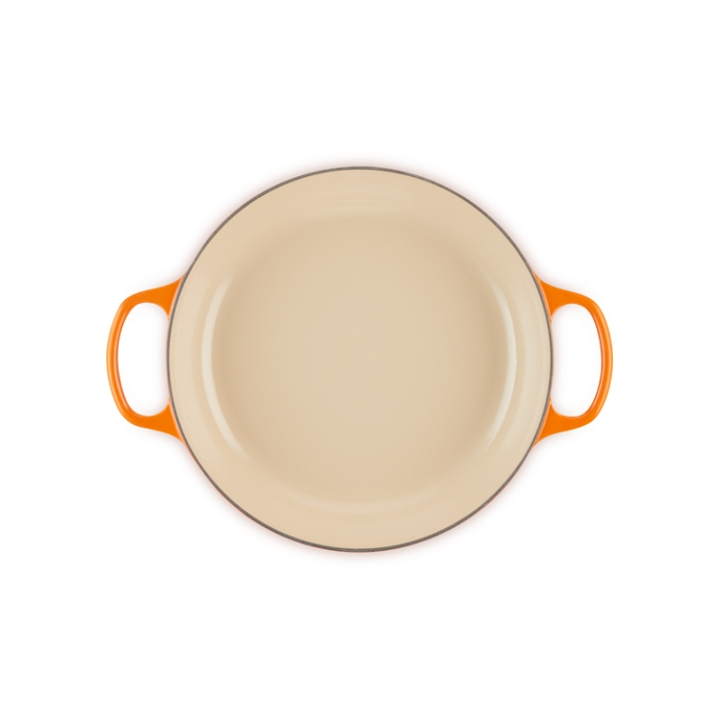 Le Creuset Gourmet Puodas su dangteliu 30 cm oranžinis