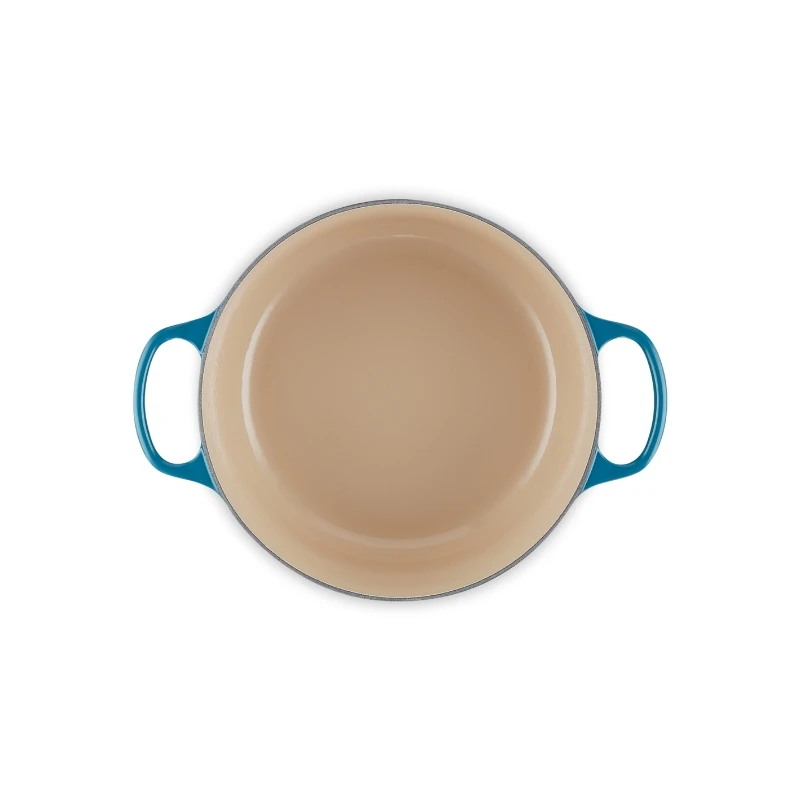 Le Creuset Ketaus puodas apvalus Ø26cm | 5,3L mėlynas