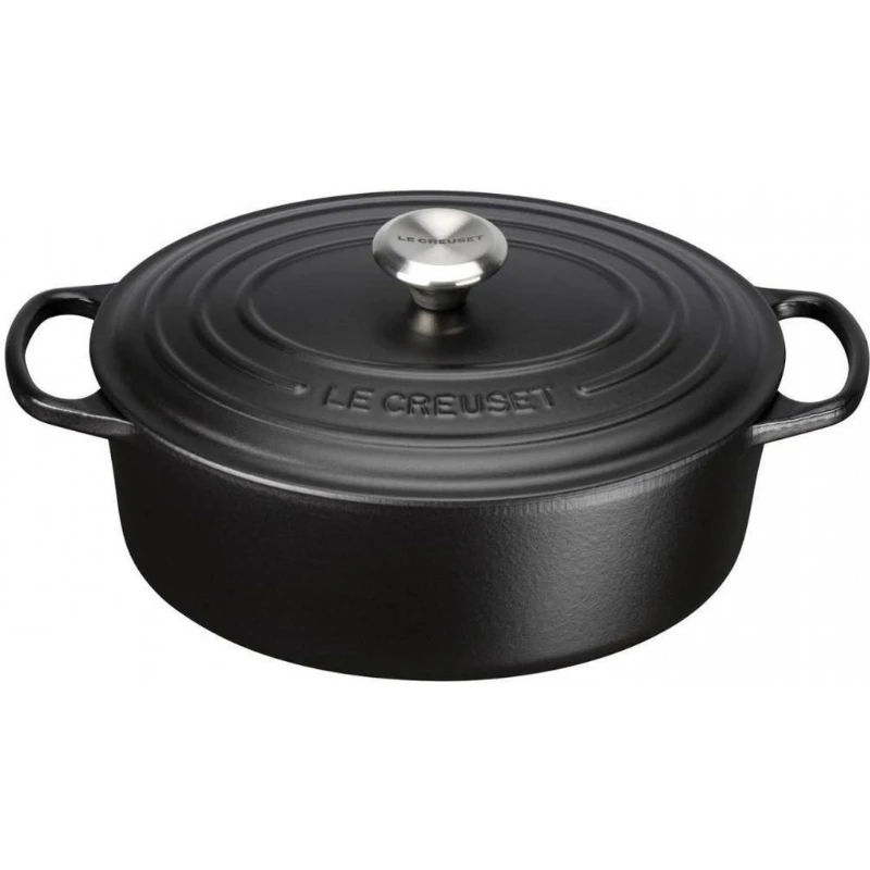 Kepimo indas - Le Creuset Signature 31 Cm Juoda
