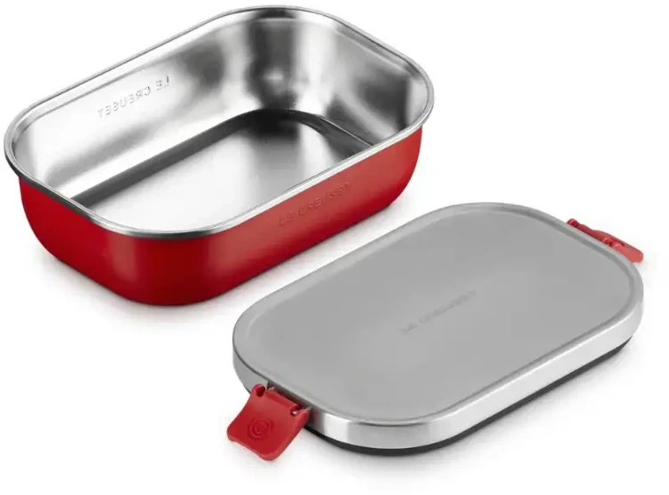 Le Creuset Priešpiečių dėžutė ON THE GO 900ml red