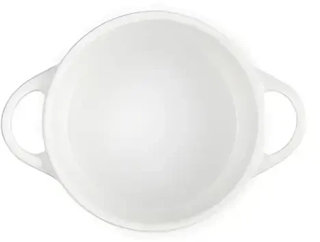 Le Creuset Mini Cocotte akmens masės indas Ø10cm baltas
