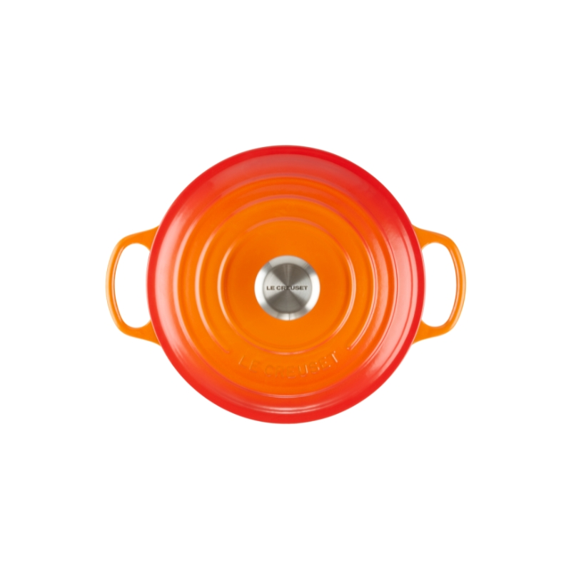Le Creuset Signature Puodas apvalus 24 cm vulkaninis