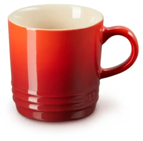 Le Creuset akmens masės puodelis 350 ml, raudonas