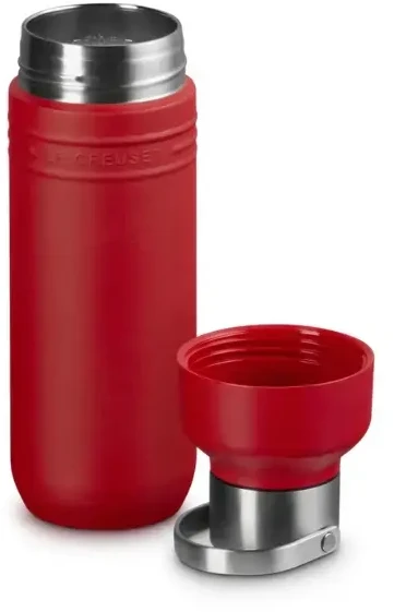 Le Creuset Gertuvė „On The Go“, raudona, 500 ml