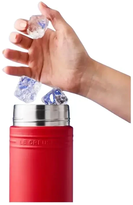 Le Creuset Gertuvė „On The Go“, raudona, 500 ml