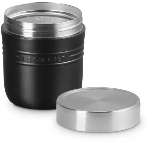 Le Creuset termosas „On The Go“, 500 ml, juodas