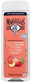 Le Petit Marseillais Extra Gentle Dušo želė Organic Baltas Peach & Organic Nectarine Dušo želė