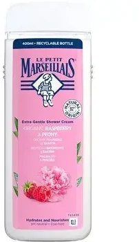 Le Petit Marseillais Extra Gentle Shower Kreminis Organic Raspberry & Peony Shower Kreminis