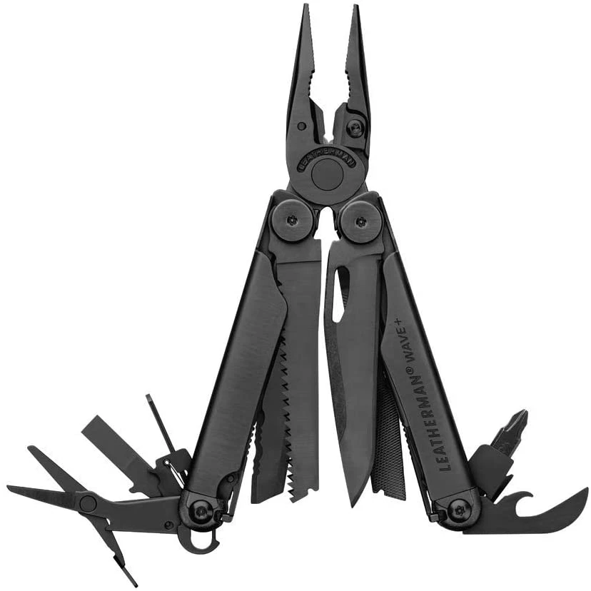 JAV Daugiafunkcinis įrankis Leatherman Wave+ juodas