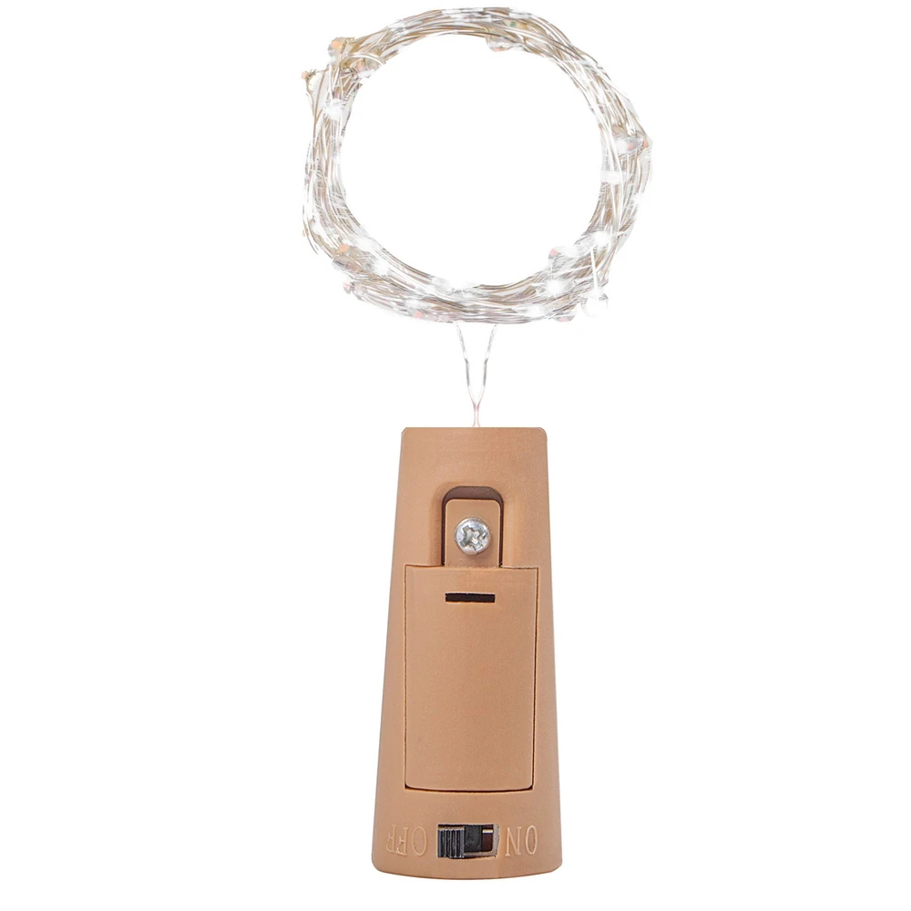 LED lemputės su baterijomis Springos CL0027, 1,9 m