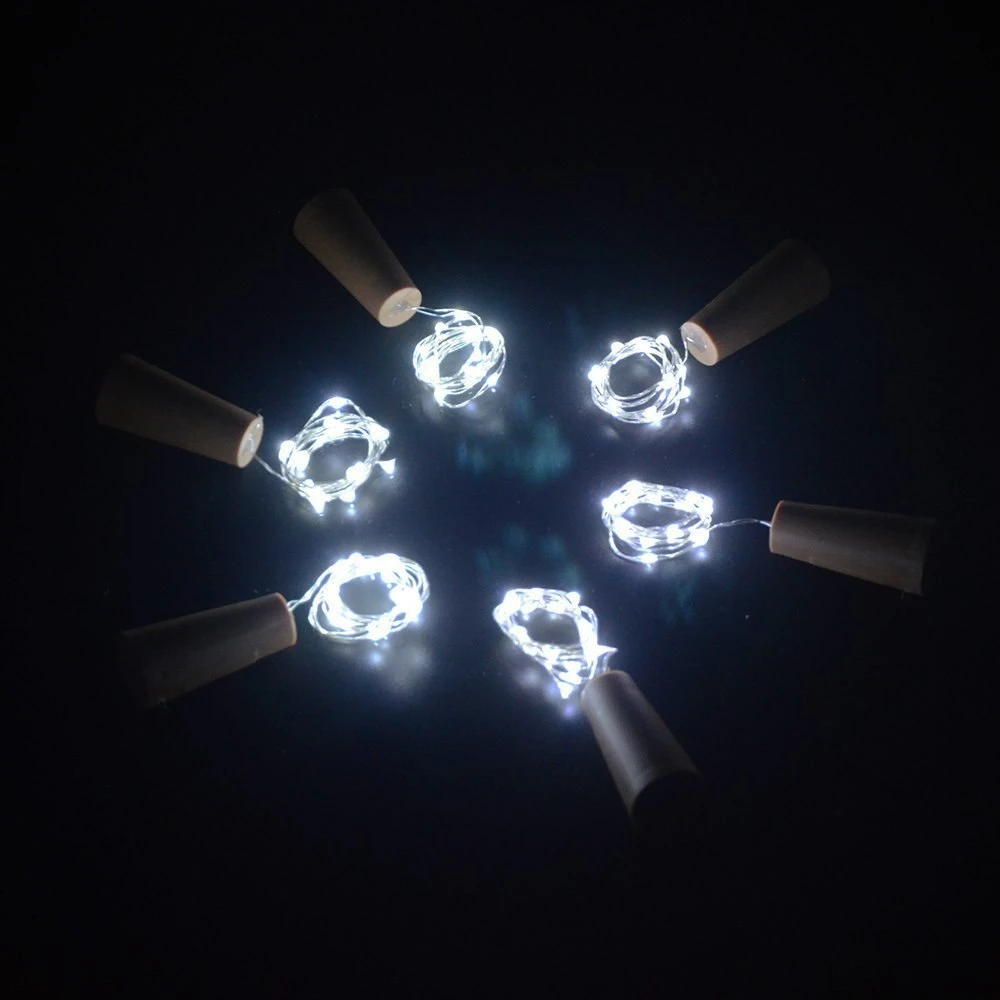 LED lemputės su baterijomis Springos CL0027, 1,9 m