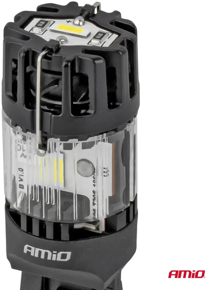 „Lumitec T20S 7440 W21W“ LED lemputė 12 V, „Full Canbus“, balta, 1 vnt. amio-04686