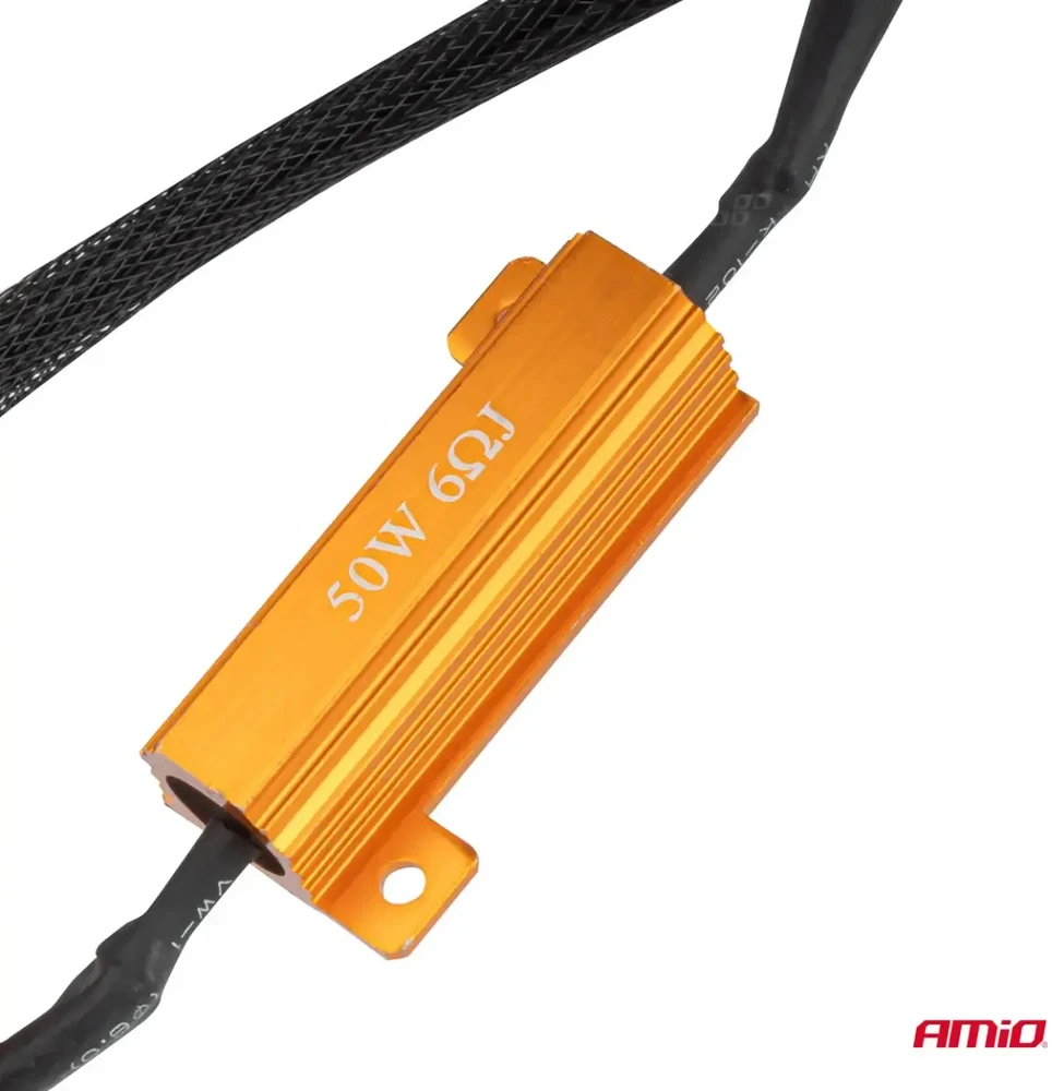 „Canbus“ rezistorius 50 W H7 LED lemputėms amio-04089