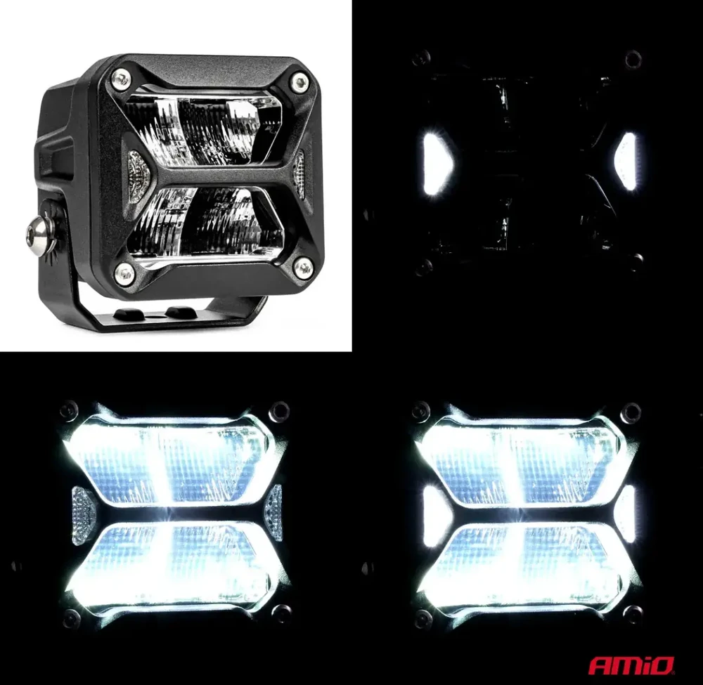 LED tolimųjų šviesų žibintas PRO Series AMiO-03867