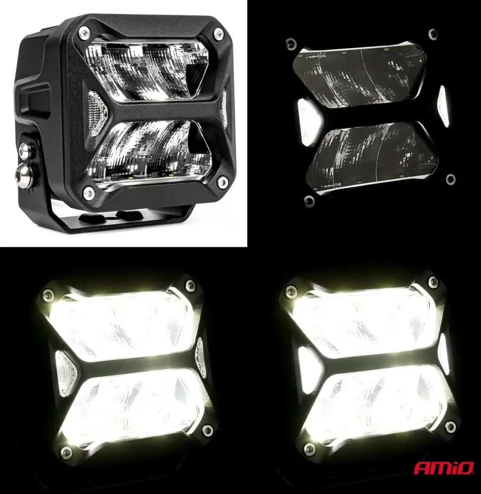 LED tolimųjų šviesų žibintas PRO Series AMiO-03868