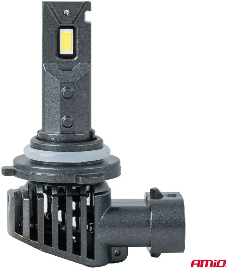 LED žibintų lemputės F25 Sidabrinis FULL CANBUS HB4 9006 52W 12V 24V AMIO-04707