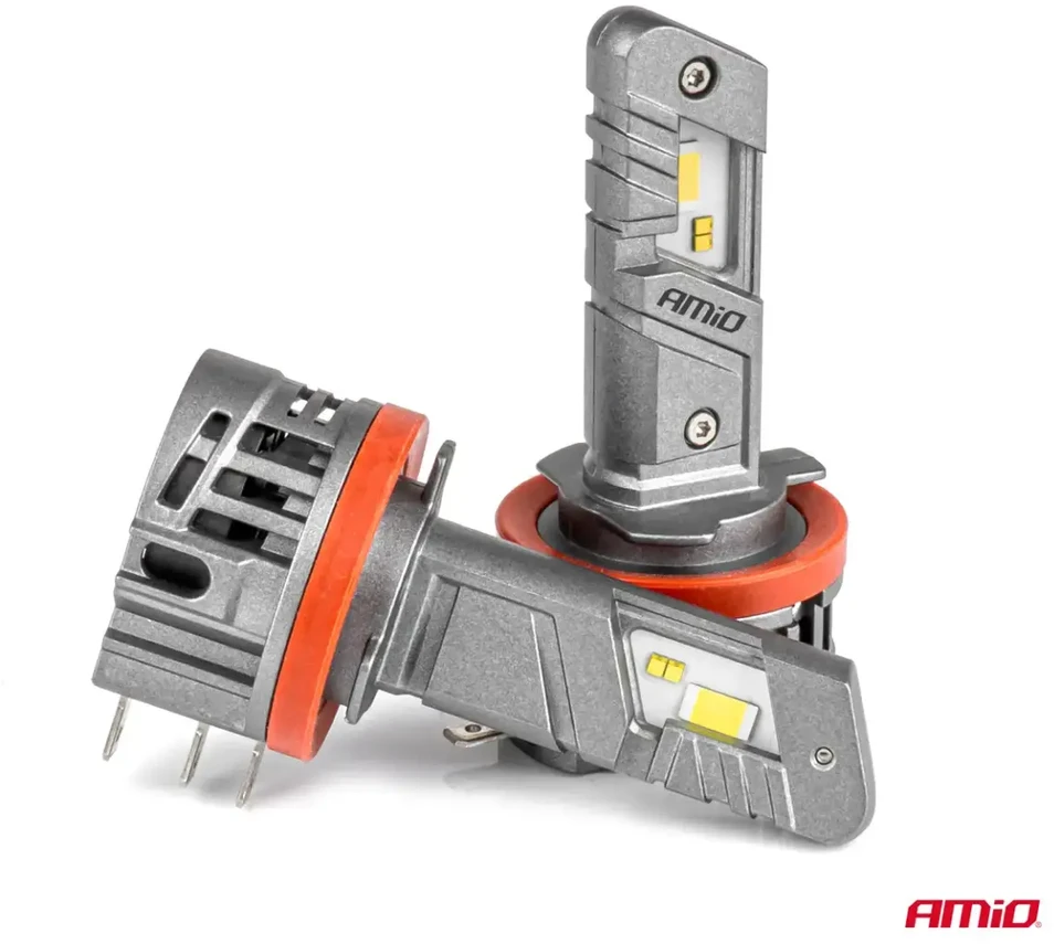 LED žibintų lemputės X5-series WINGER H15 49W 6000K CANBUS, AMIO-04685