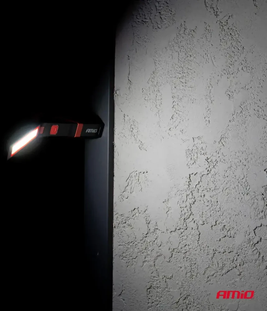 Amio LED Inspekcinė lempa COB, su magnetu, 5 W, 2600 mAh