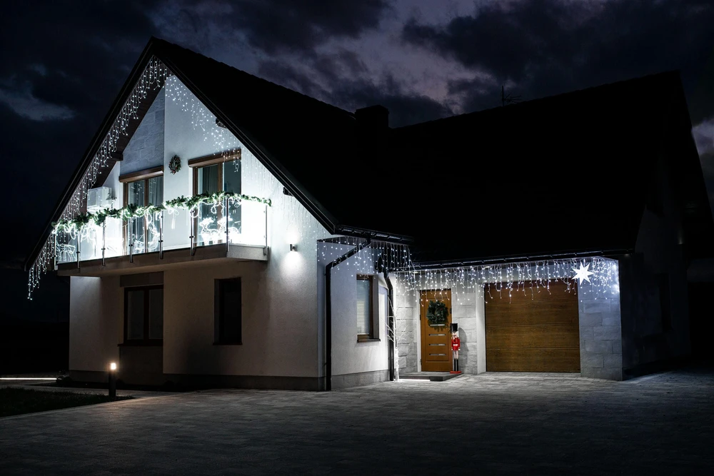 Springos LED užuolaidos 20 m
