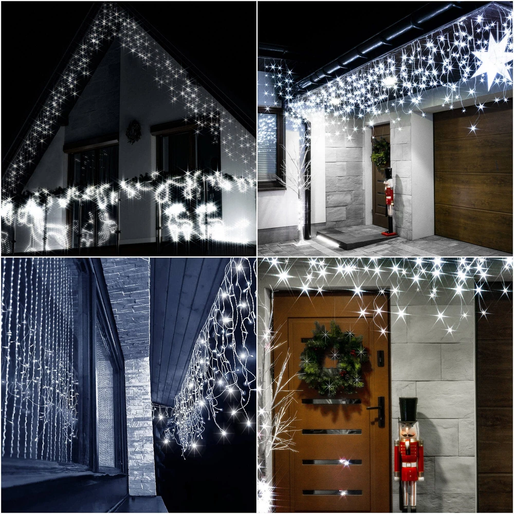 Springos LED užuolaidos 20 m