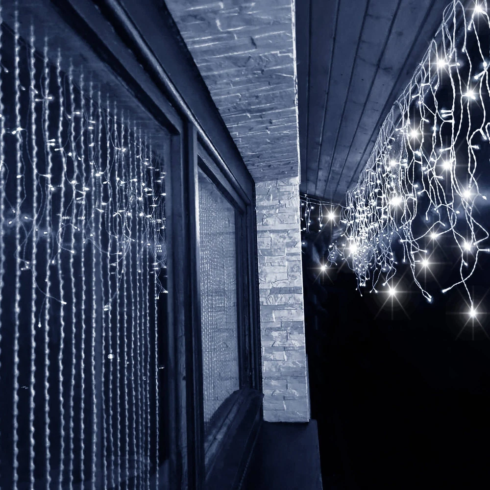 Springos LED užuolaidos 20 m