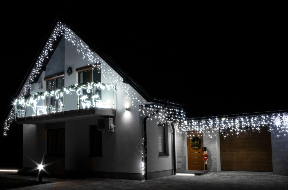 Springos LED užuolaidos 20 m