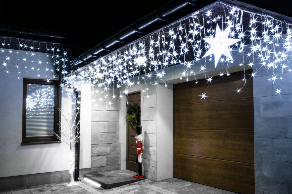 Springos LED užuolaidos 20 m
