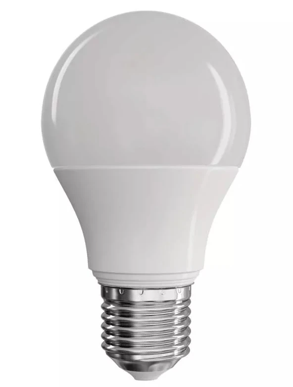 Emos LED bulb Classic A60 7,3W E27 neutral baltas