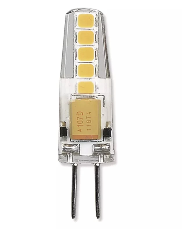 LED lemputė G4 12V JC 2W 210lm, šiltai balta, 3000K, EMOS