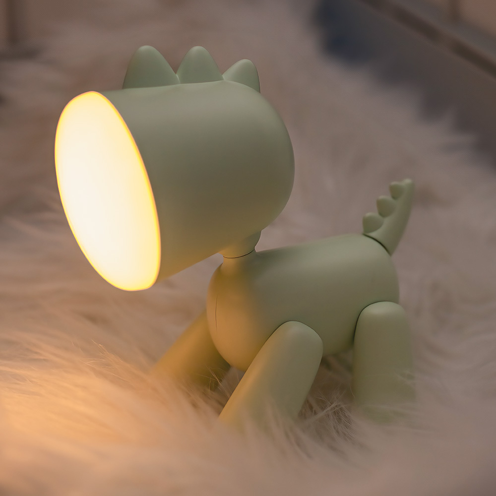 Sieninis šviestuvas LED naktinė lempa DINOSAUR FNL-08 Forever Light