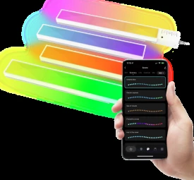 Sieninis šviestuvas Trust GXT 905 Vybz RGBIC sieniniai LED šviestuvai | Balta