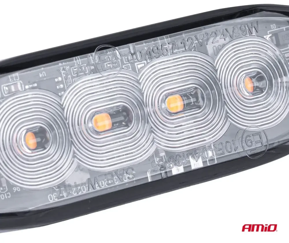 Įspėjamasis LED žibintas Amio IP67