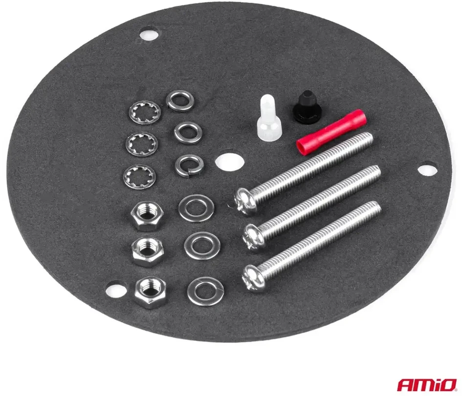 LED įspėjamoji lempa R10 12V 24V W14M AMIO-01503