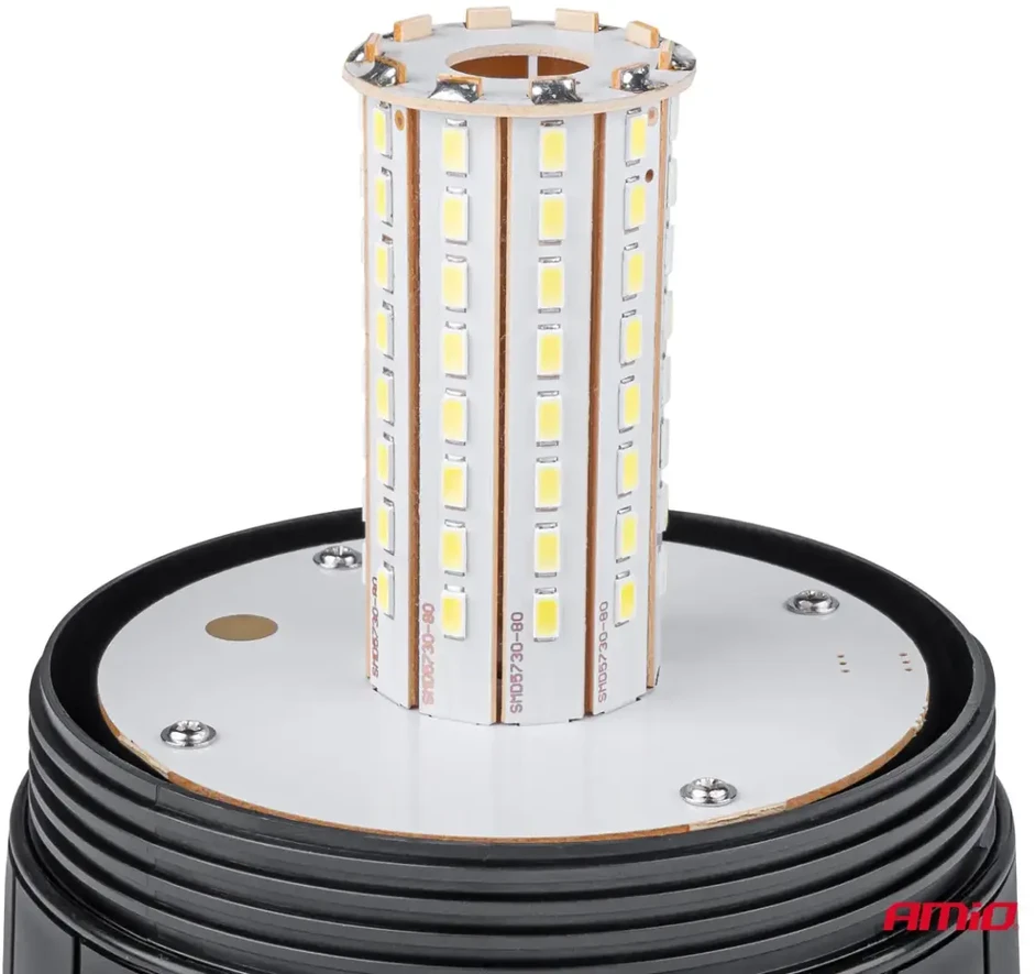 LED įspėjamoji lempa R10 12V 24V W14M AMIO-01503
