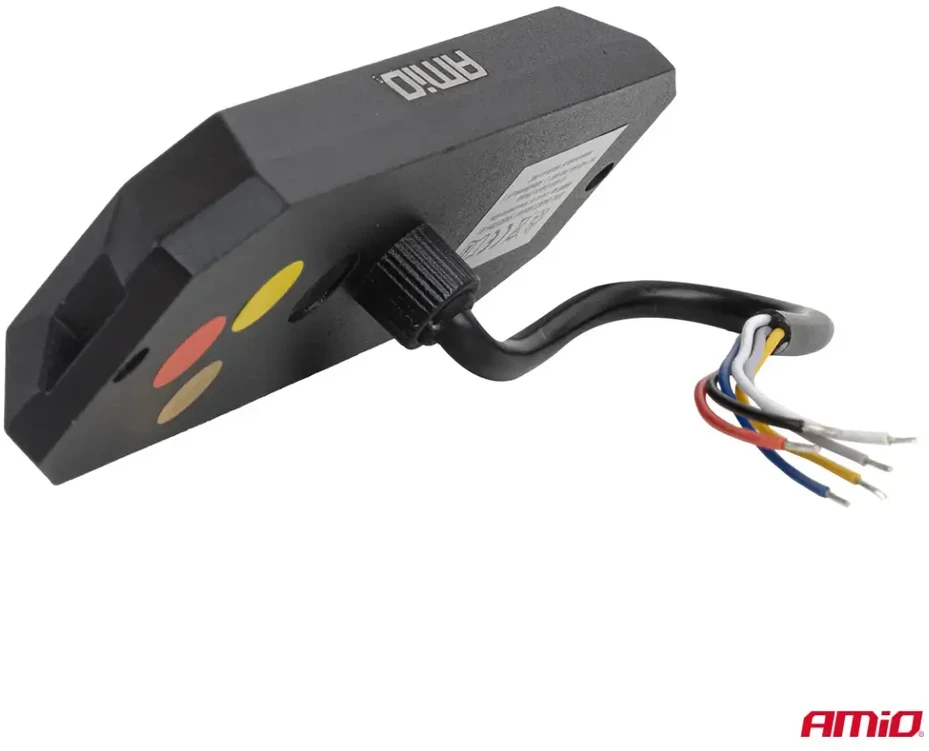 LED įspėjamoji lempa su pozicine ir gabaritine šviesa R65 R148 12V/24V 24W AMIO-04859