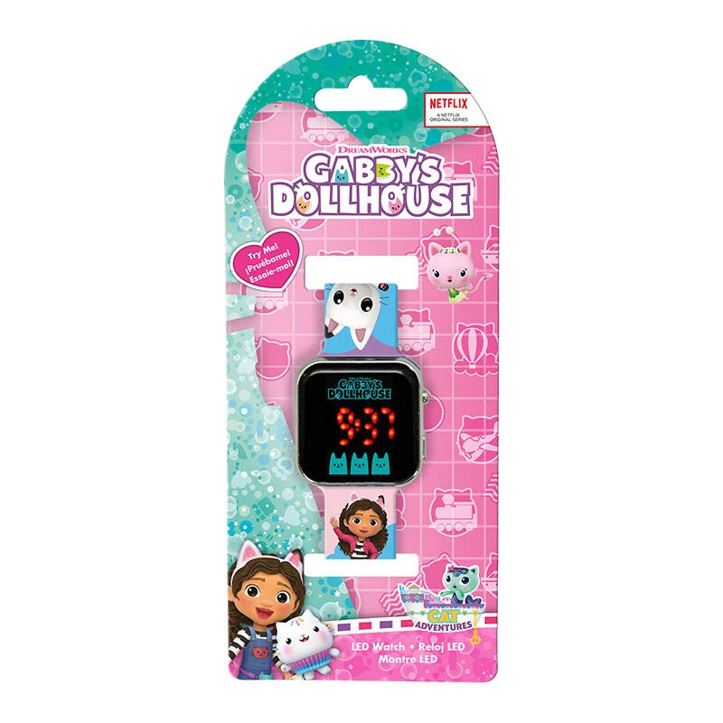„Gabby's Dollhouse LED“ laikrodis