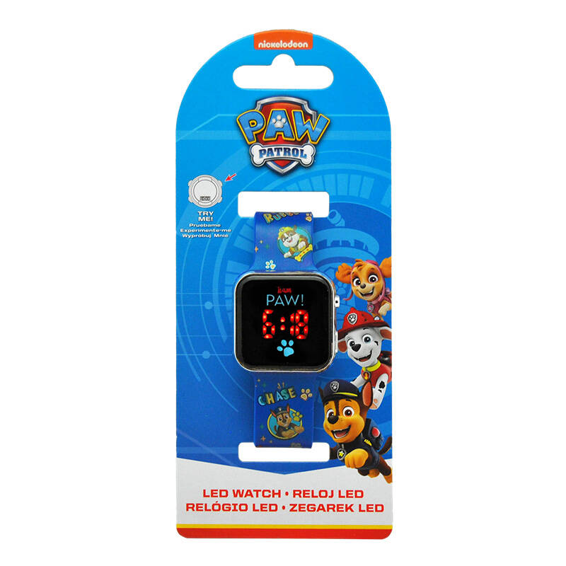 Kids Licensing Paw Patrol LED laikrodis