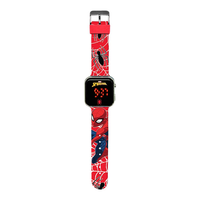 Kids Licensing Spiderman LED laikrodis