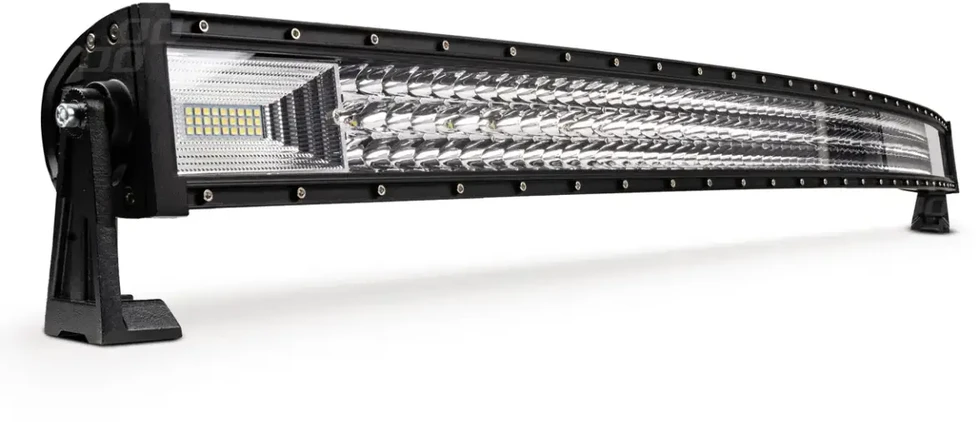 Amio LED panelinė darbo lempa SLIM, lenkta, 130 cm, 9-36V, AWL47