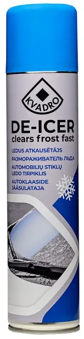 Automobilių stiklų ledo tirpiklis Kvadro 300ml