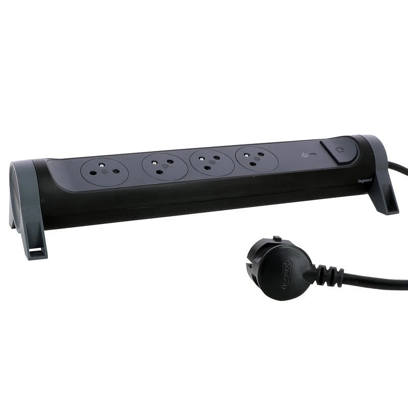 Legrand Prailginimo laidas 4x2pz 1.5m juodas