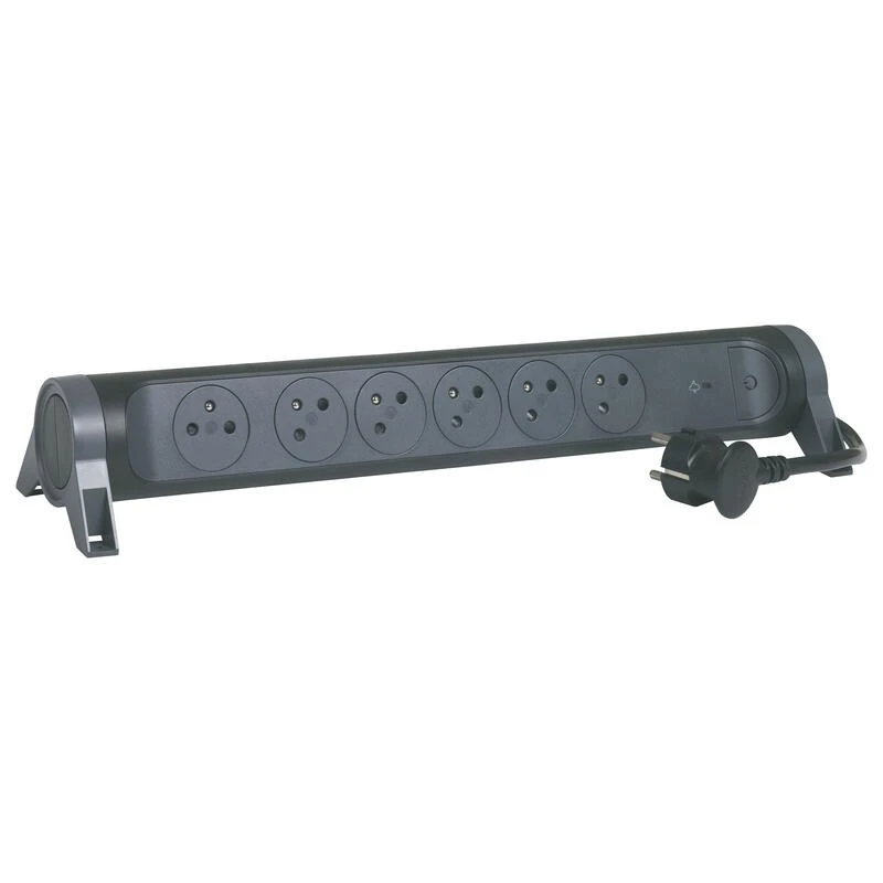 Legrand Prailginimo laidas 6x2pz 1,5m juodas