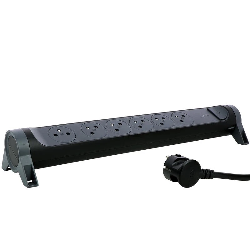 Legrand Prailginimo laidas 6x2pz 1,5m juodas