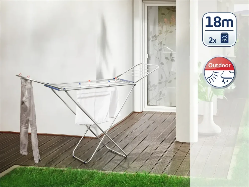 Leifheit Skalbinių džiovyklė „CLASSIC SIENA 180 EASY ALUMINIUM“