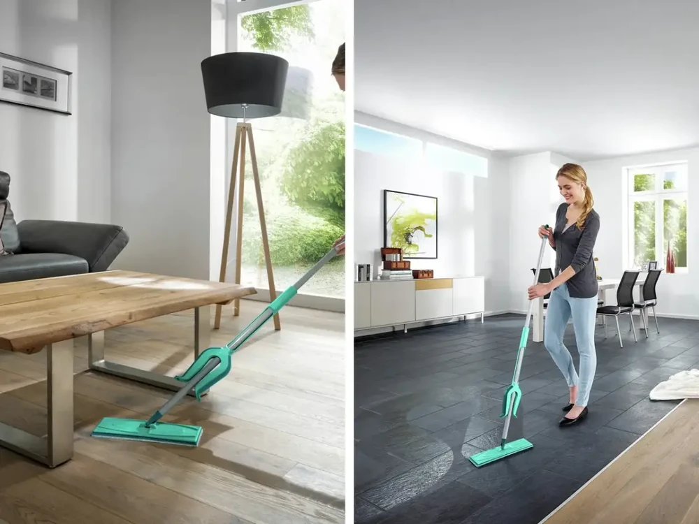 Leifheit Grindų šepetys "Picobello MicroDuo" (33 cm)
