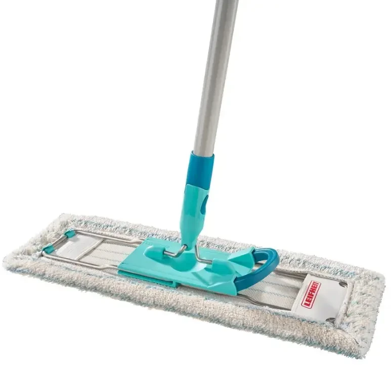 LEIFHEIT grindų šepetys su sulankstoma rankena dėžutėje Profi XL medvilninis plus 42 cm